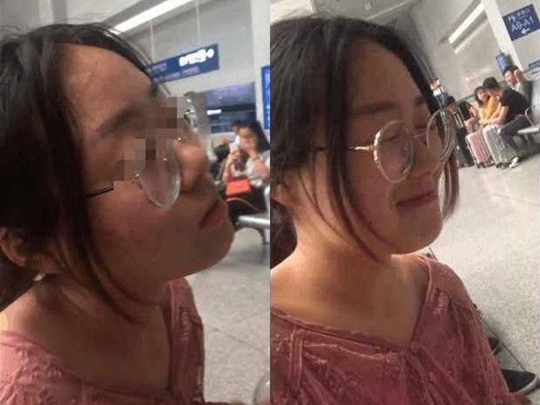 Tới nhà ga đón bạn gái sau nửa năm yêu qua mạng, chàng trai sốc tận óc khi thấy mặt-2