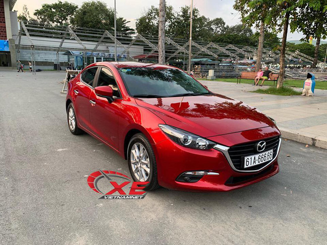 Chủ nhân chiếc Mazda 3 BKS 61A- 666.66 đã bán xe với giá 2 tỉ đồng sau khi chở người yêu mấy vòng-3