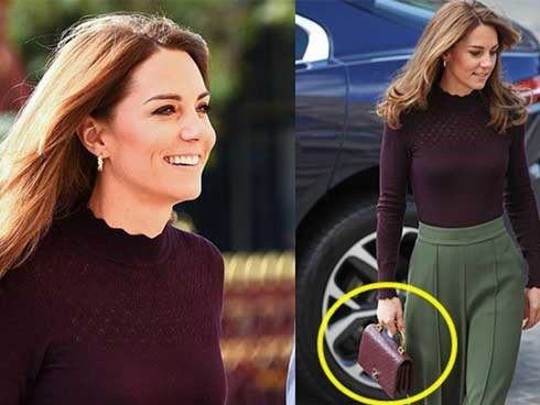 Công nương Kate chơi trội khi mang chiếc túi gần 100 triệu đồng đi dự sự kiện nhưng bị 