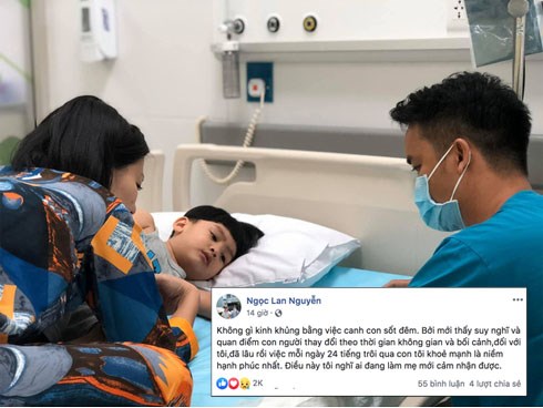 Bị đồn hôn nhân tan vỡ, Ngọc Lan một mình đưa con nhập viện với tiết lộ 
