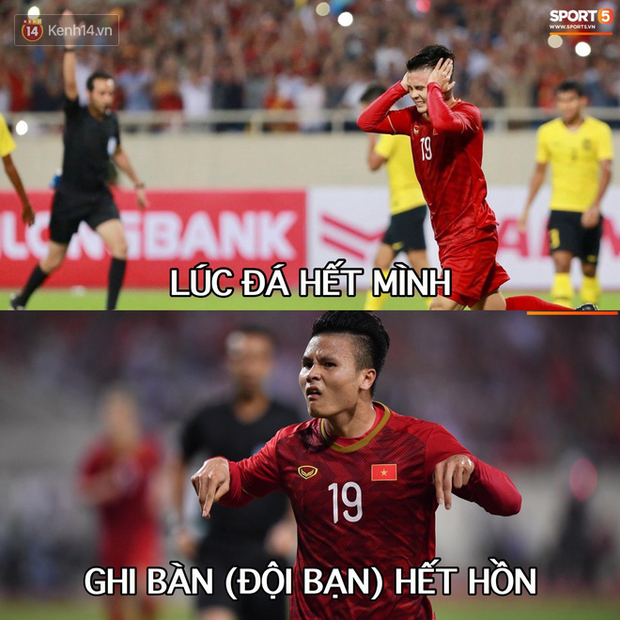 Bức ảnh ăn mừng chiến thắng của Quang Hải trở thành cảm hứng chế ảnh của dân mạng-3