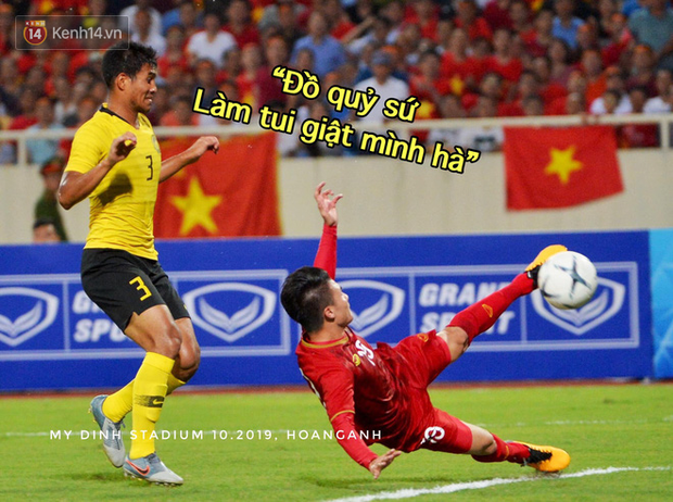 Bức ảnh ăn mừng chiến thắng của Quang Hải trở thành cảm hứng chế ảnh của dân mạng-1