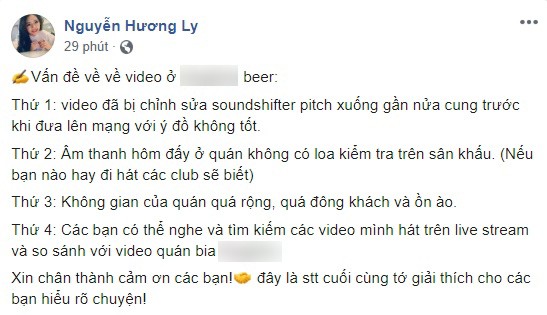 Giữa tâm bão bị chê hát dở, dân mạng đào lại clip Hương Ly hát live từng được Trấn Thành khen nức nở-1