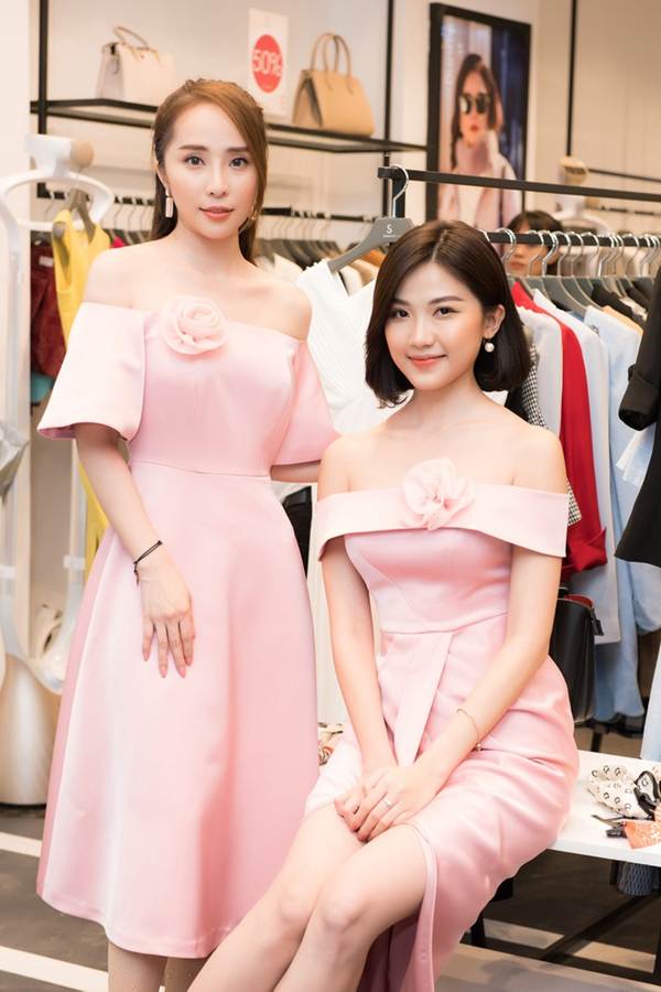 Hai nàng ‘tiểu tam’ Quỳnh Nga, Lương Thanh đọ sắc xinh đẹp với váy hồng-3
