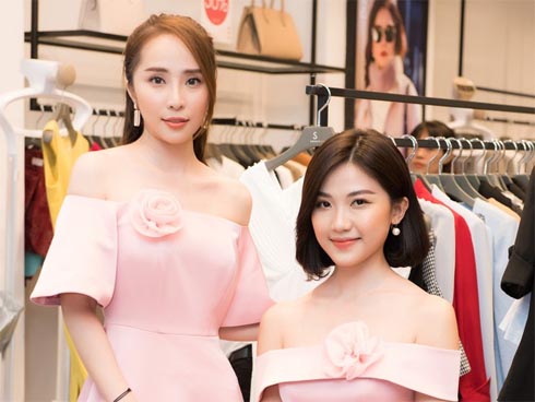 Trà Hoa hồng trên ngực trái đăng ảnh diện đầm trắng tinh khôi-11