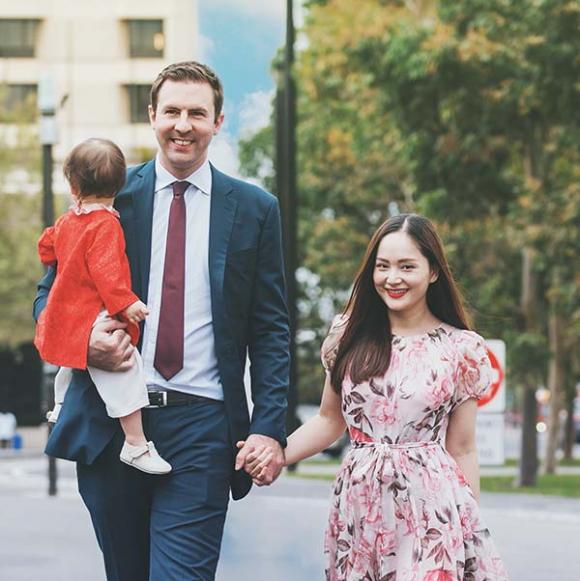 Dự đám cưới em họ ở Úc, Lan Phương cùng con gái khoe sắc rực rỡ-2