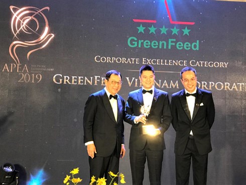 GreenFeed Việt Nam nhận 2 giải thưởng Doanh nghiệp Châu Á-TBD 2019