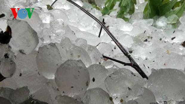 Không khí lạnh tràn về gây mưa lớn có khả năng xuất hiện mưa đá-1