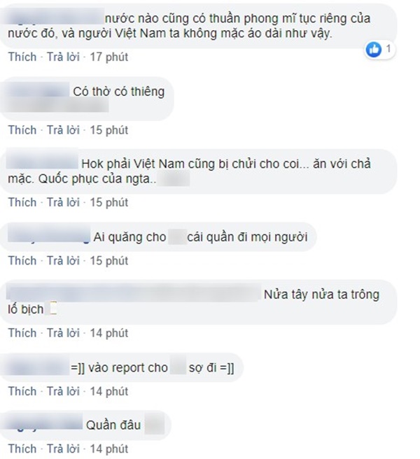 Nữ ca sĩ nhạc đồng quê Kacey Musgraves gây bức xúc khi mặc áo dài Việt Nam nhưng quên mặc quần-1