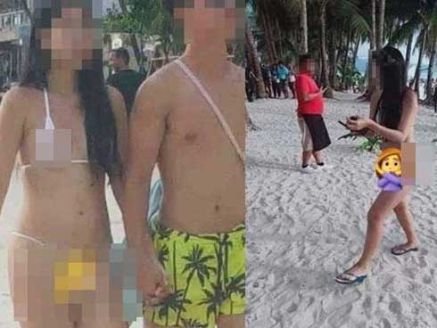 Cô gái mặc bikini nhỏ như sợi dây suy sụp khi bị chỉ trích nặng nề-4