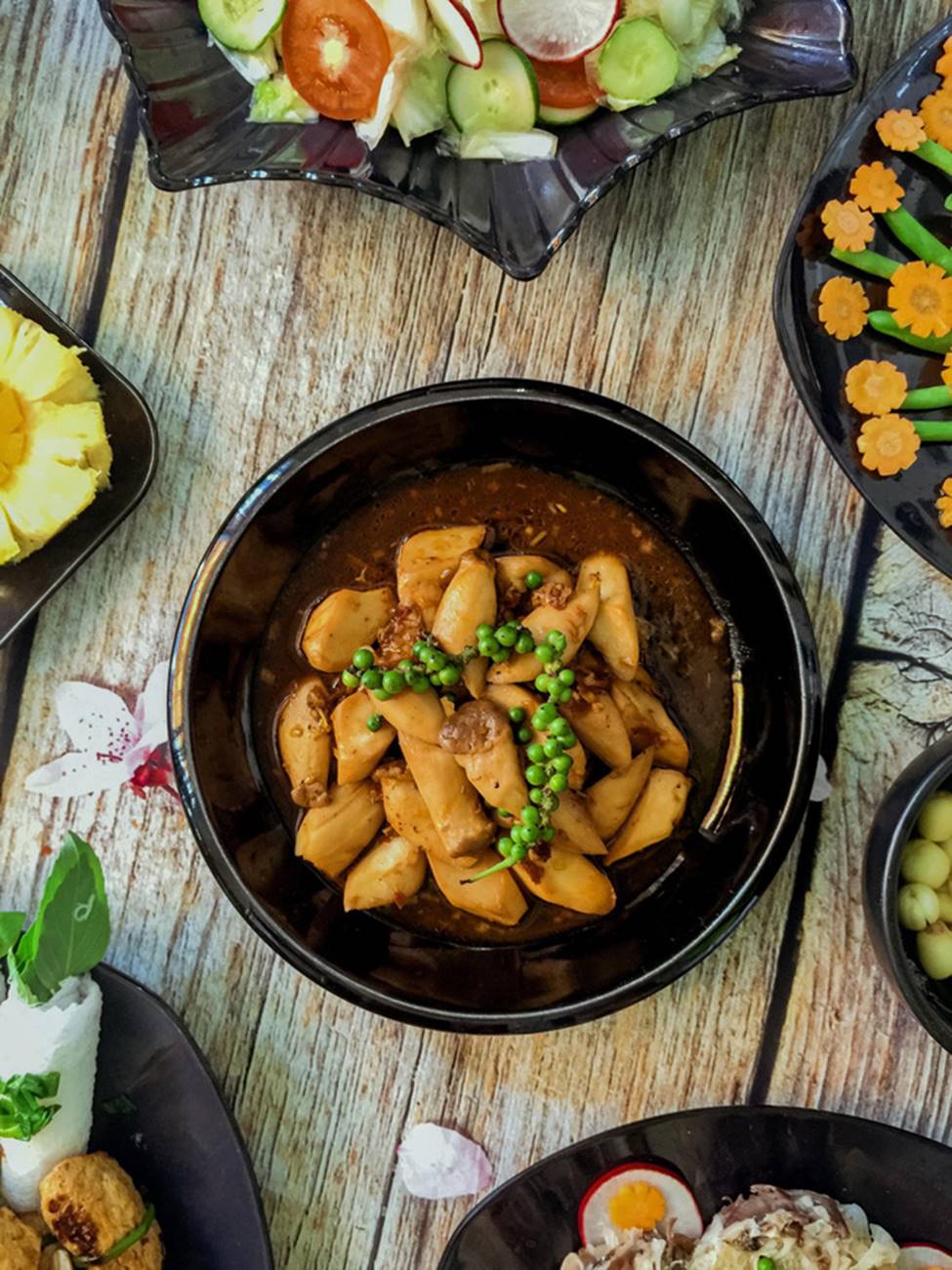 Lác mắt với mâm cơm cuối tuần 7 món chay ngon xuất sắc, đẹp rực rỡ-6