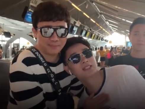 Vợ chồng Trấn Thành và hội bạn thân quậy ở Thái Lan