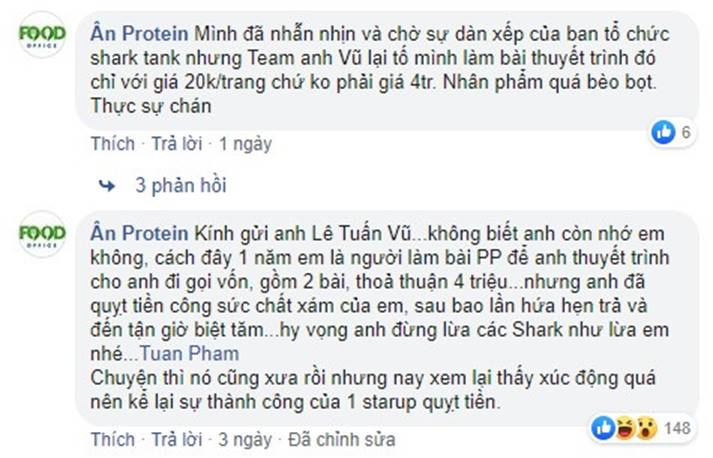 Startup nhận đầu tư 350.000 USD tại Shark Tank bị tố quỵt 4 triệu đồng-3