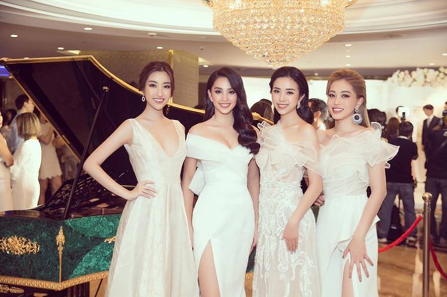 Tiểu Vy, Phương Nga, Thúy An đọ sắc với váy cắt xẻ táo bạo và gợi cảm-7