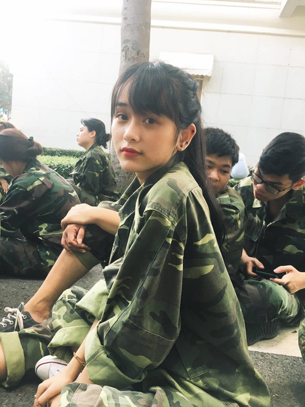 Nữ sinh Tôn Đức Thắng với vẻ ngoài trong sáng, ngọt ngào và có thể làm luỵ tim bất cứ chàng trai nào-11