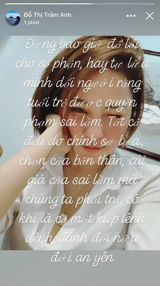 Sau chuỗi ngày scandal triền miên, hot girl Trâm Anh đang tìm một chỗ dựa để... không phải gồng mình với cả thế gian?-2