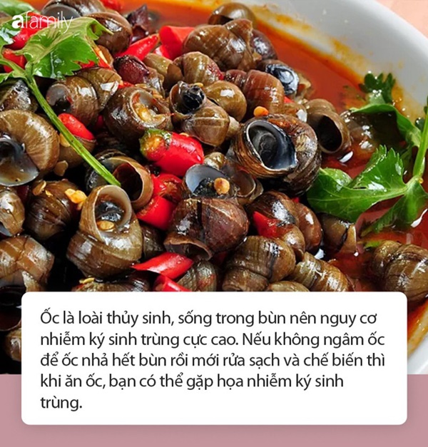 Ngon bổ là thế nhưng khi ăn ốc không được bỏ qua những lưu ý này để tránh rước họa vào thân-1