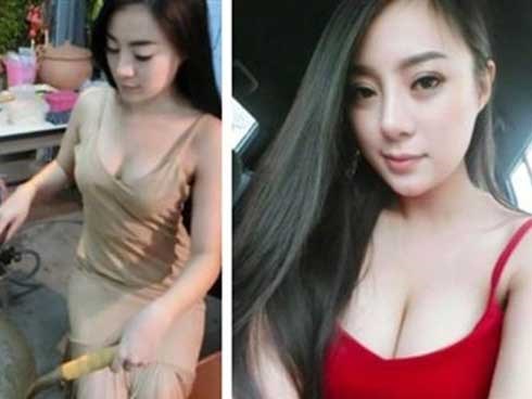 Chỉ đứng bán mỳ, nữ đầu bếp được dân mạng săn lùng vì thân hình gợi cảm không ngờ
