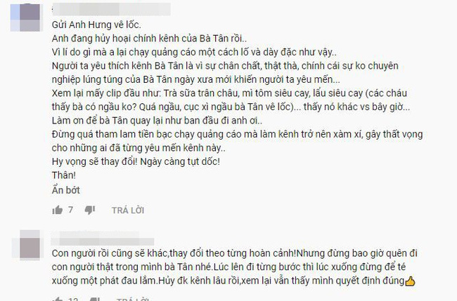 Bà Tân Vlog lại bị tố gian dối, đến mức khán giả gửi cả tâm thư chỉ trích cách nấu món cháo cho trẻ em theo cách chẳng giống ai-5