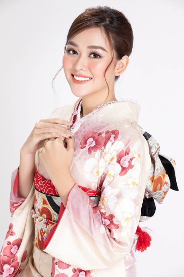 Á hậu Tường San diện kimono xinh đẹp, hoá mỹ nhân xứ Phù Tang-1