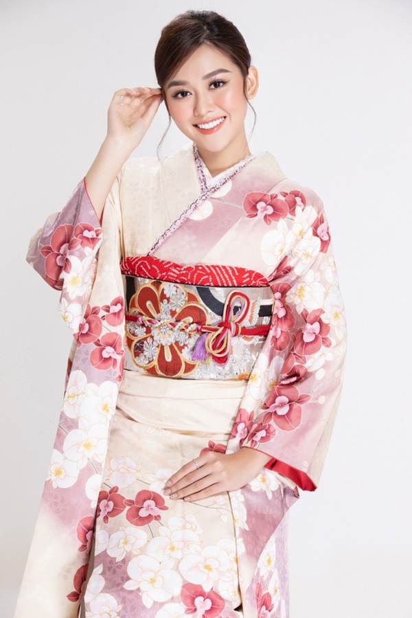 Á hậu Tường San diện kimono xinh đẹp, hoá mỹ nhân xứ Phù Tang-4