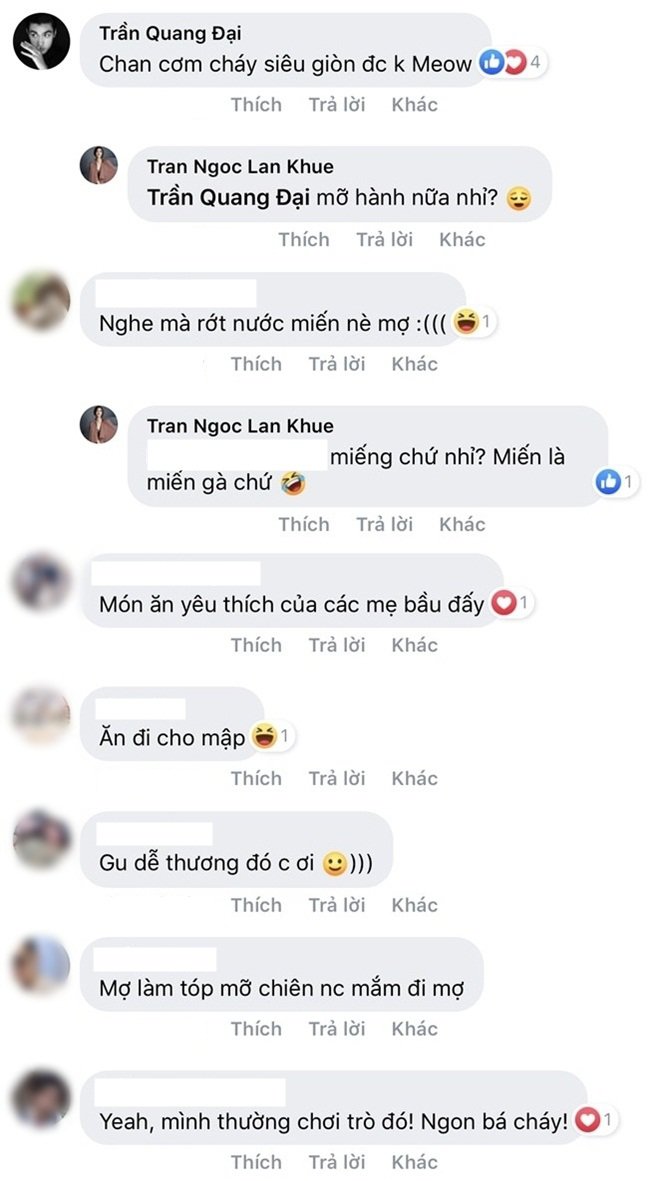 Nhà giàu nhưng Lan Khuê lại cực khoái ăn món nhà nghèo: Tóp mỡ chan cơm!-4