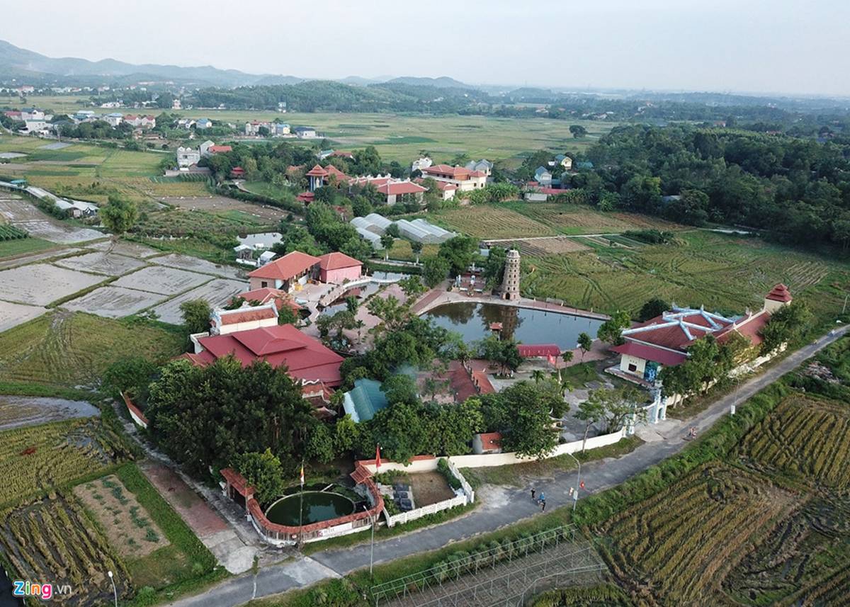 Biệt phủ, trang trại được sư Toàn xây dựng bên cạnh chùa Nga Hoàng-1