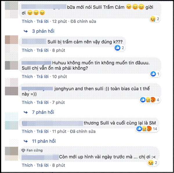 Netizen thế giới bàng hoàng trước tin Sulli đột ngột qua đời, đã tìm thấy thi thể vào chiều nay: Sốc, không thể tin được!-6