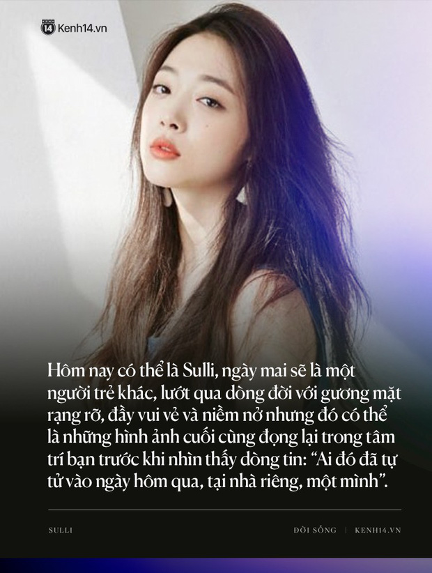 Những nụ cười uất nghẹn nước mắt: Người trẻ như Sulli, tôi ước họ có thể nức nở thành tiếng-1
