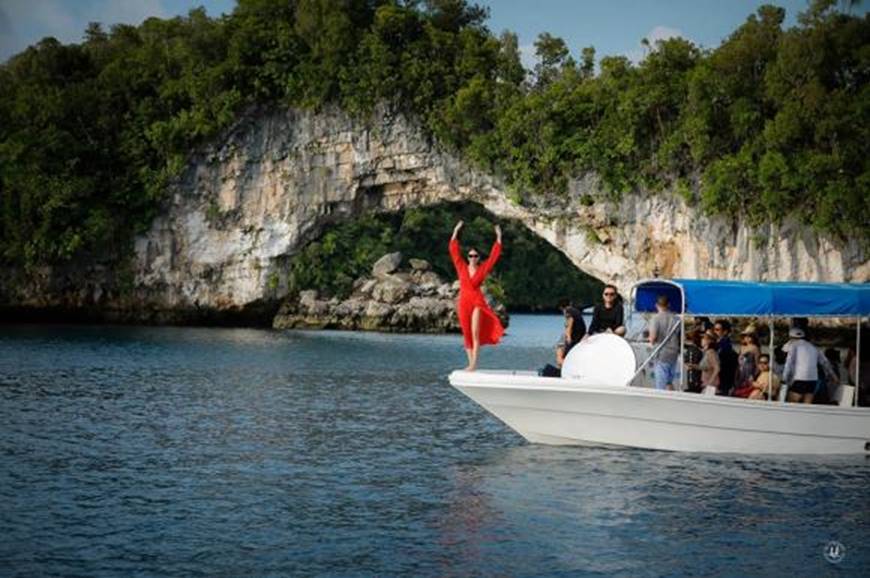 Hoa hậu Hà Kiều Anh khoe vóc dáng tuổi 43 đẹp mướt mắt ở đảo nhiệt đới Palau-3