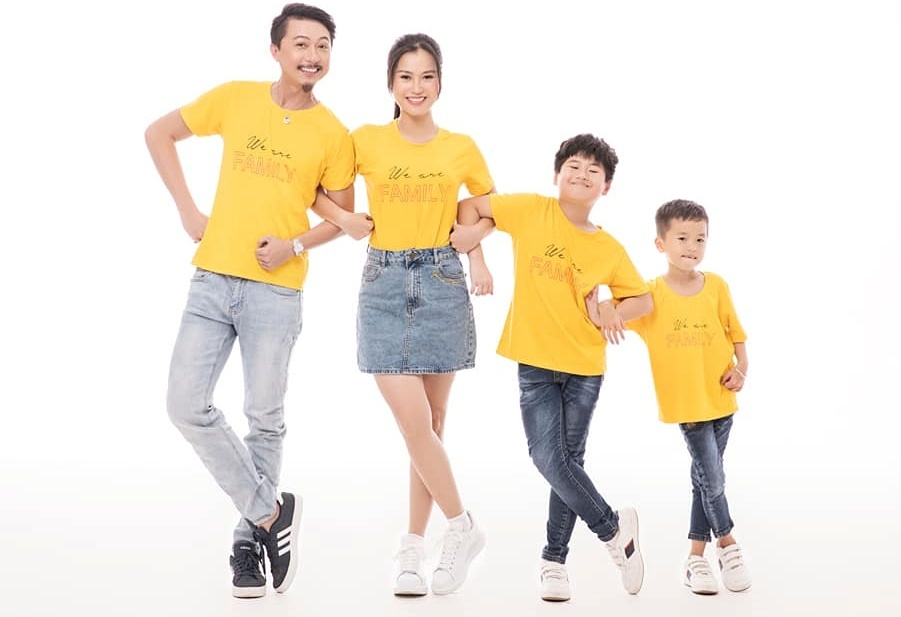 Vợ chồng Hứa Minh Đạt, Lâm Vỹ Dạ khoe hai con trai kháu khỉnh-6