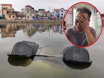 Tang thương gia đình có 2 bé gái chết đuối trong lúc chơi đạp vịt ở Hà Nội:
