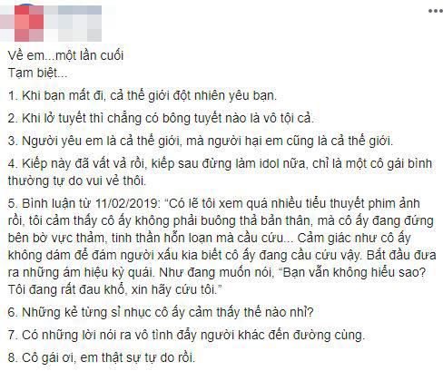 Sau cái chết của Sulli, Thu Quỳnh ‘Về nhà đi con’ nhắn: ‘Hãy yêu thương nhau khi bọn mình còn thở’-4
