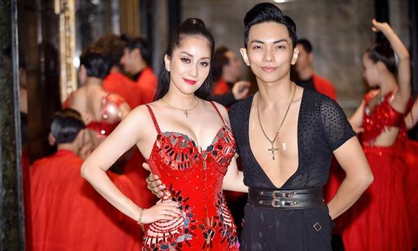 Khánh Thi khoe vòng một nóng bỏng trên sàn nhảy dancesport cùng ông xã-4