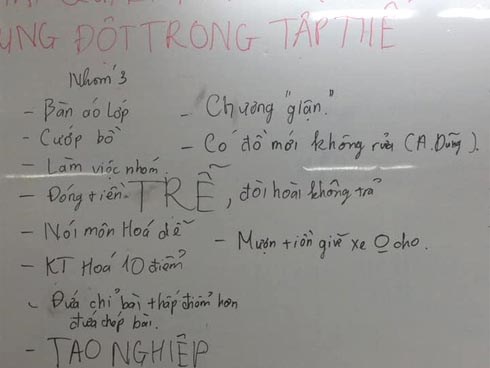 Họp lớp để giải quyết mâu thuẫn, cô giáo tá hỏa trước 1001 lý do gây xung đột lớp học của học trò mình