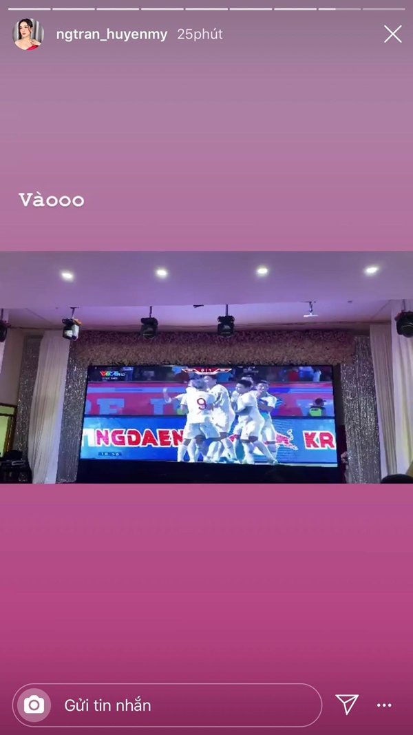 Dàn sao Việt lại được dịp phấn khích trước những bàn thắng liên tiếp của đội tuyển Việt Nam-2