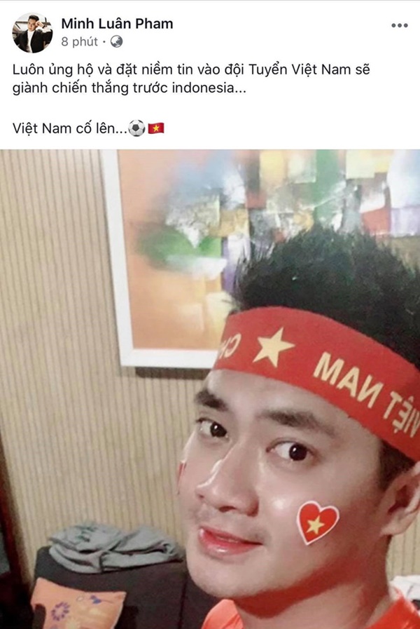 Dàn sao Việt lại được dịp phấn khích trước những bàn thắng liên tiếp của đội tuyển Việt Nam-3
