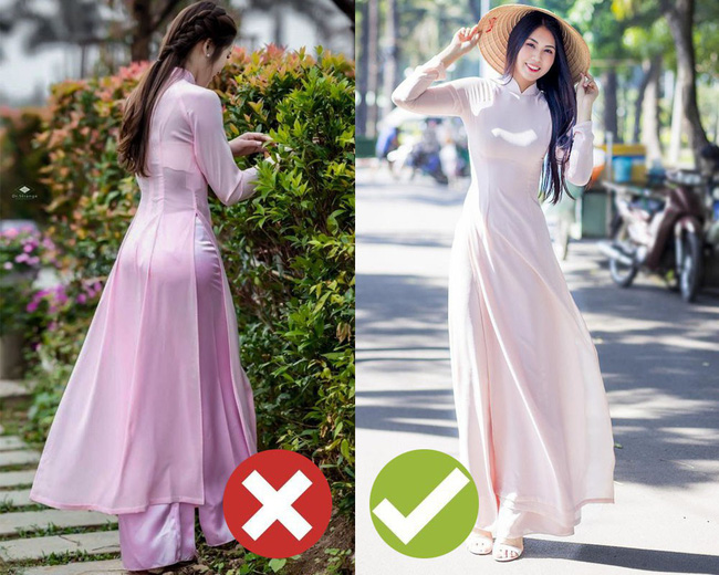 Nếu đã chọn tà áo dài truyền thống Việt Nam, tuyệt đối đừng mắc 4 lỗi phản cảm này!-2