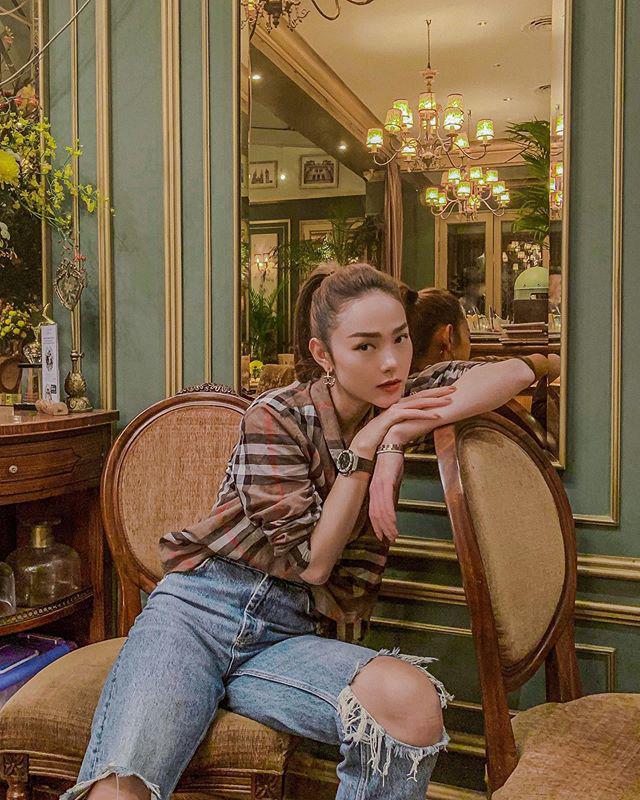 Chân không dài nhưng Minh Hằng luôn có cách hô biến” chiều cao chỉ bằng những kiểu quần đơn giản-10