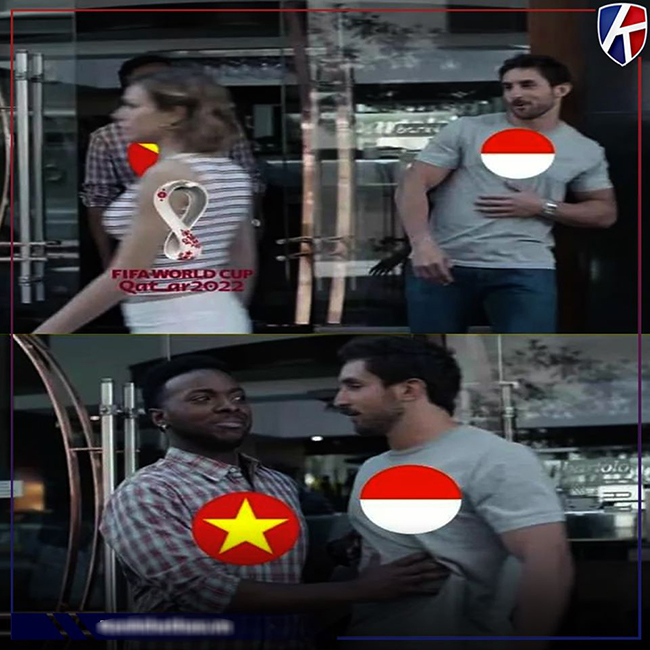 Cộng đồng mạng hả hê chế ảnh Việt Nam hạ đẹp Indonesia-8