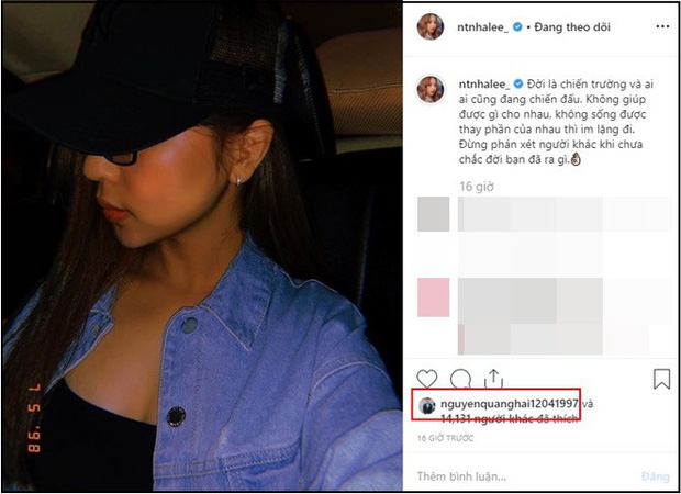 Hơn 3 tháng không tương tác, Quang Hải bất ngờ làm 1 điều với bạn gái Nhật Lê chứng minh tình cảm-1