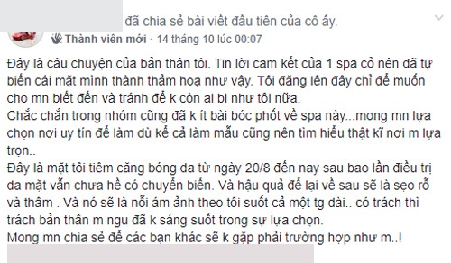 Tiêm căng bóng da tại một spa cỏ, cô gái nhận cái kết cay đắng với tình trạng mặt thâm rỗ như tổ ong-1