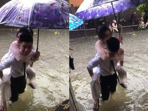 Đi vớt gỗ mùa lũ, thanh niên chạy đứt dép vì vớ phải thứ sờ vào tưởng người chết-4