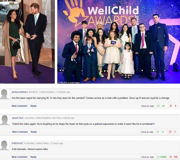 Dự sự kiện cùng với vợ, Hoàng tử Harry suýt bật khóc khi nhắc đến Meghan Markle trong bài phát biểu của mình nhưng bị chê là giả tạo-3