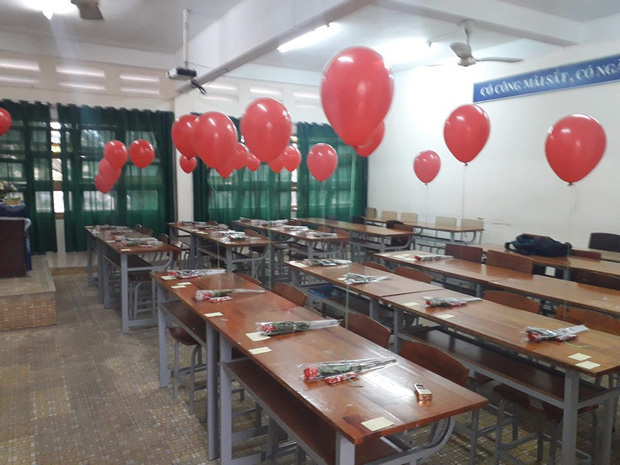 20/10 còn xơi mới đến mà các lớp học đã sục sôi không khí lắm rồi, hội nữ sinh nhìn vào ai chẳng thích mê!-3