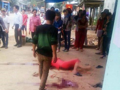 Nóng: Chồng dùng dao chém vợ rồi cắt cổ tự tử do mâu thuẫn ghen tuông