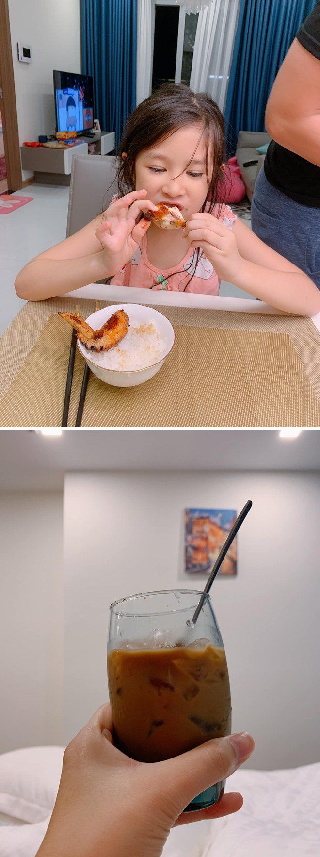 Huy Khánh mất công nấu nhưng vợ không ăn, con gái nói một câu ai nghe cũng mát ruột-8