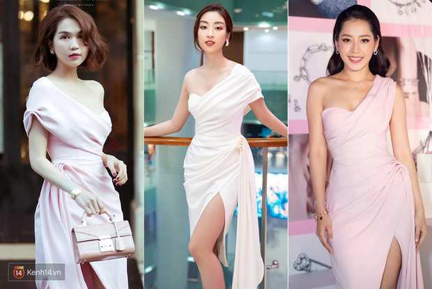 Cùng 1 chiếc đầm: Chi Pu, Đỗ Mỹ Linh đơn giản vẫn sang; Ngọc Trinh đắp thêm loạt phụ kiện sương sương cả tỷ đồng-7
