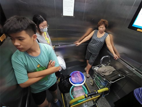 'Các bác giảng hòa với bố tôi để tới tắm nhờ'