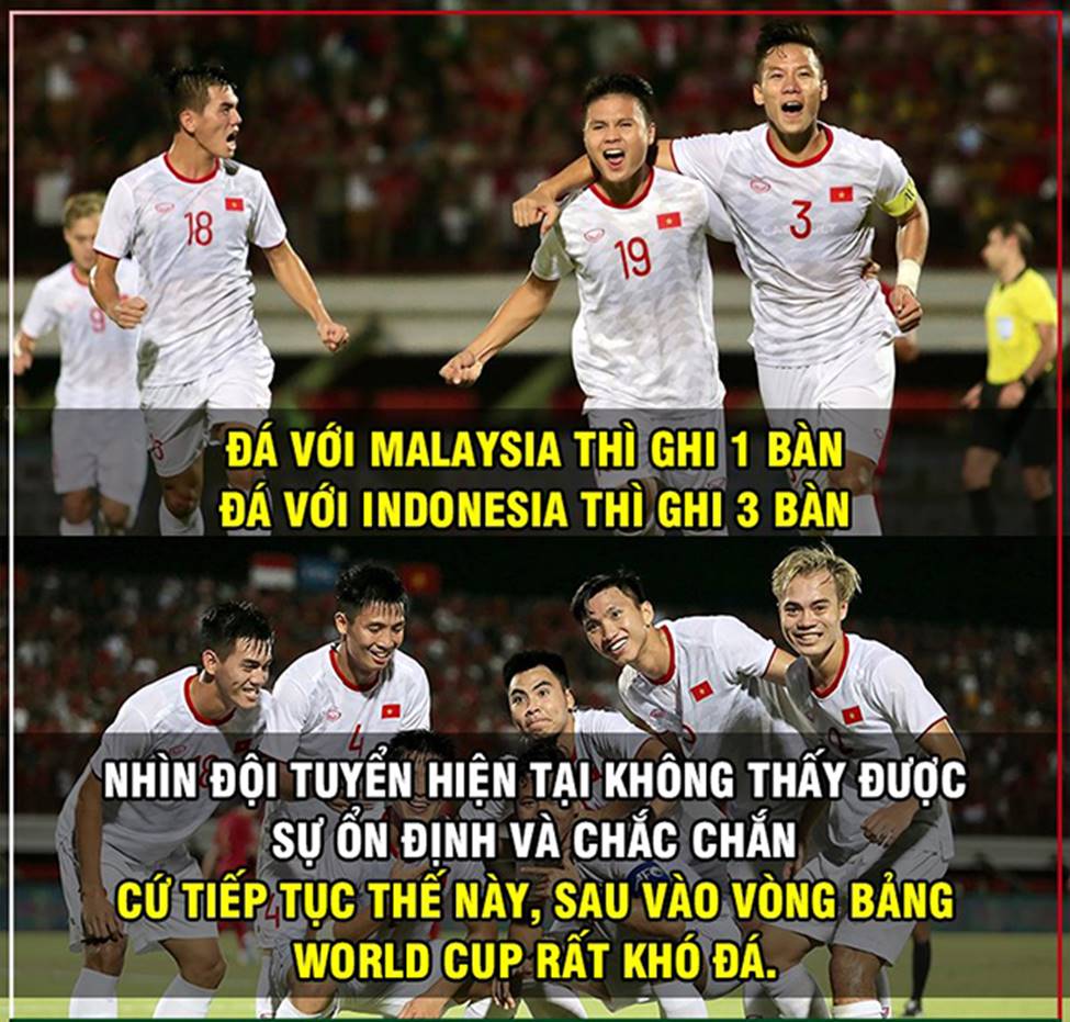 Ảnh chế: Thua Việt Nam, Indonesia mở kho điểm tại vòng loại World Cup 2022-14
